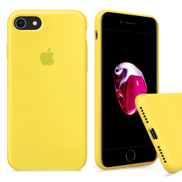 

Чохол Wemacy Silicone Full case для iPhone 7/8/SE 2020 Canary yellow (AFC-0074)