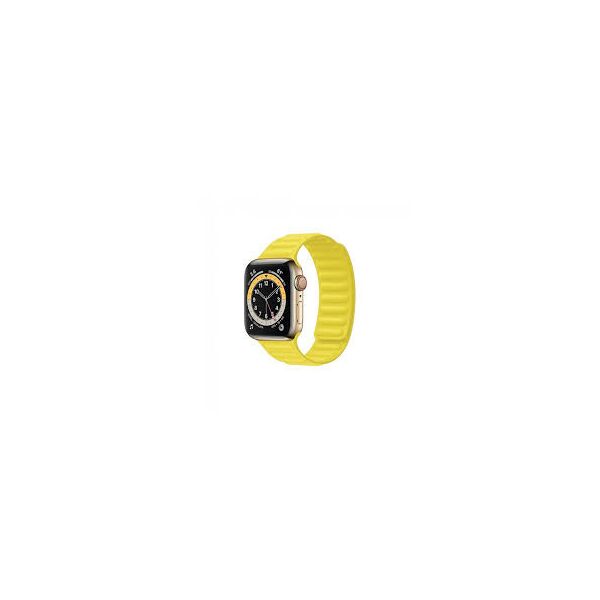 

Ремінець ARS Leather Link для Apple Watch series 2/3/4/5/6 38mm/40mm Yellow (LC-0483)