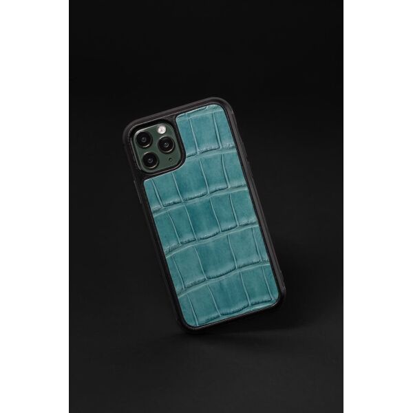 

Шкіряний чохол Mocairo для iPhone 12 Pro Max Pine green (CL-0028)