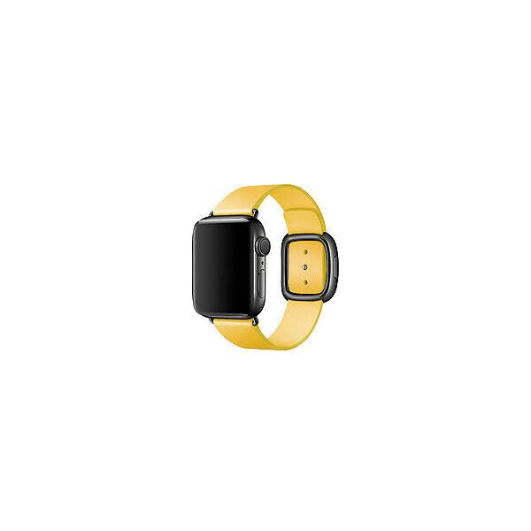 

Ремінець Modern Buckle Leather Loop для Apple Watch Series 1/2/3/4/5/6 42mm/44mm Black / Pink (LC-0272)