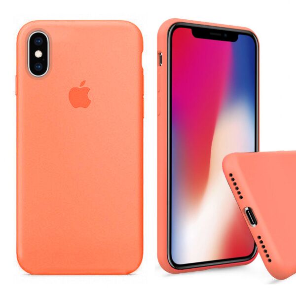 

Чохол Wemacy Silicone Full case для iPhone X/Xs Papaya (AFC-0164)