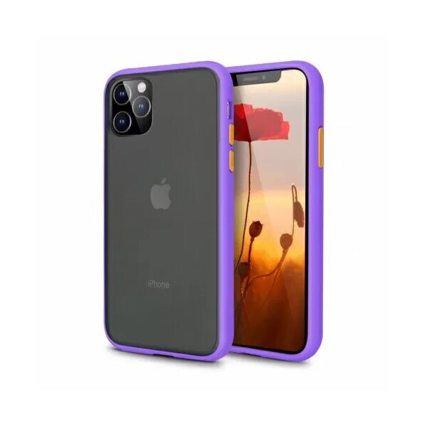 

Панель Wemacy Gingle Case для iPhone 12 Pro Max Purple Orange (LC-0381)