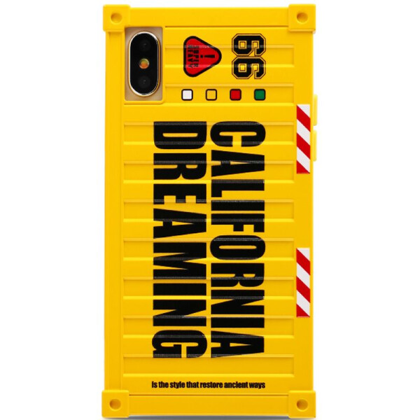 

Чехол-накладка Remax California Dreaming Case Apple iPhone X Yellow