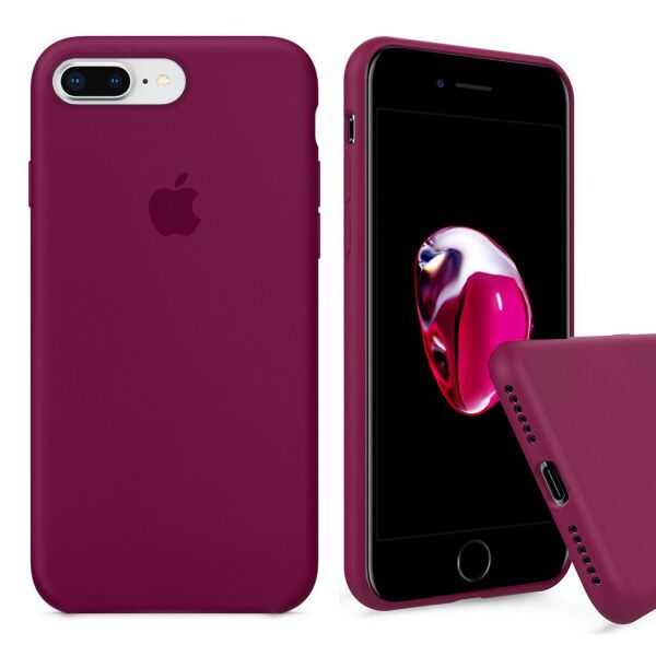

Чохол Wemacy Silicone Full case для iPhone 7/8 Plus Rose red (AFC-0112)
