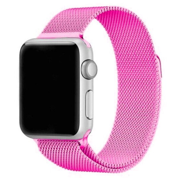 

Ремінець ARS Milanese Loop для Apple Watch 42/44mm Neon Pink (ML-0032)