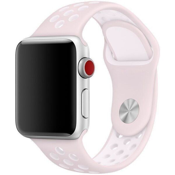 

Ремінець Wemacy Nike Sport Band для Apple Watch 38mm/40mm Barely Rose-Pearl Pink (LL-0028)