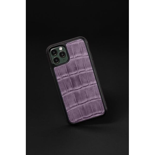

Шкіряний чохол Mocairo для iPhone 12 Pro Max Lavender (CL-0030)