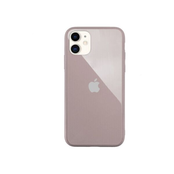 

Чохол Wemacy Glass Pastel Case для iPhone 11 Pink sand (GPC-0076)