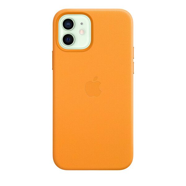 

Чехол ARS Leather case MagSafe для iPhone 12 California Poppy (LC-0209)
