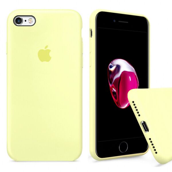 

Чохол Wemacy Silicone Full case для iPhone 6S Plus Mellow yellow (AFC-0053)
