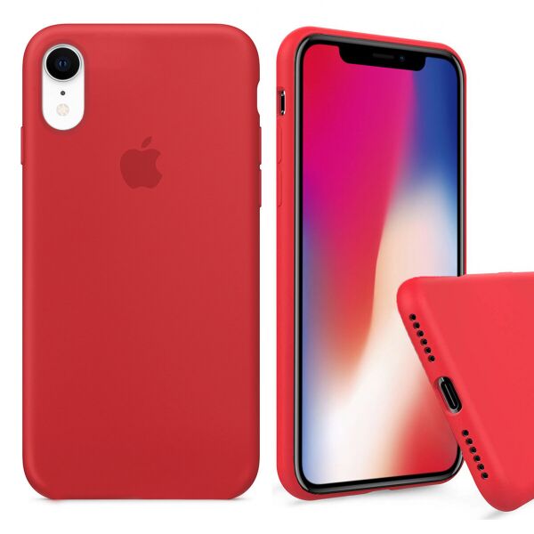 Акція на Чохол Wemacy Silicone Full case для iPhone Xr Red   (AFC-0183) від Allo UA