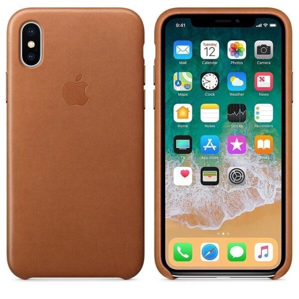 

Чохол Desay Leather Case для iPhone X/XS Saddle Brown (LC-0023)