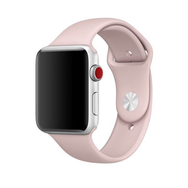 

Cиліконовий ремінець Sport Band для годинника Apple Watch 38mm/40mm Pink Sand (SB-0063)