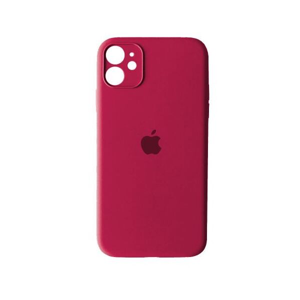 

Чохол Silicone Case Full Camera для iPhone 12 Mini Rose Red (QW-0083)