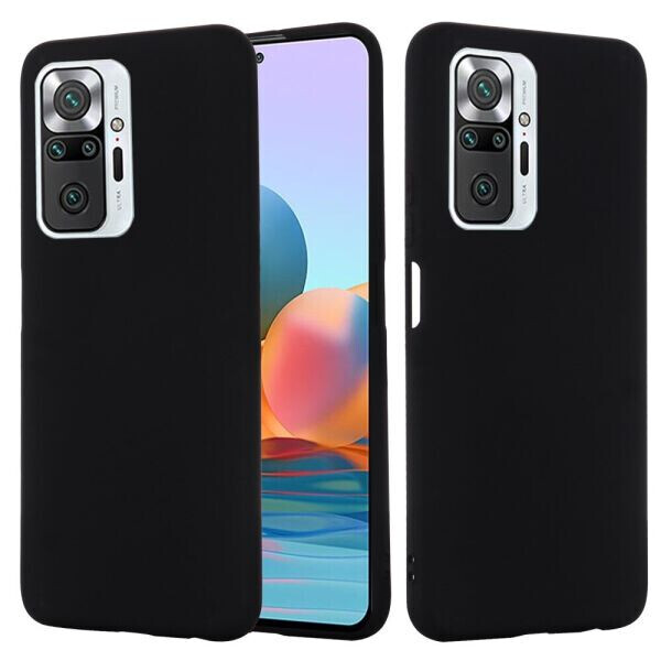 

Защитный чехол Deexe Silicone Case для Xiaomi Redmi Note 10 Pro - Black
