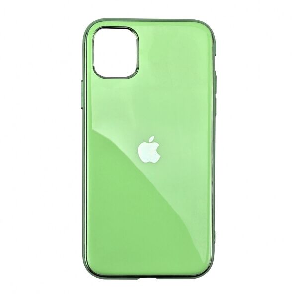 Акция на Чохол Wemacy Glass Pastel Case для iPhone 11 Pro Max Mint   (GPC-0102) от Allo UA