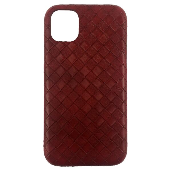 

Панель Bottega Leather Case для iPhone 11 Pro Red (BC-0008)