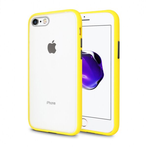 

Панель Wemacy Gingle Case для iPhone 7/8/SE 2020 Yellow Black (GSC-0016)