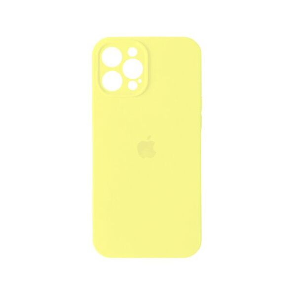 

Чохол Silicone Case Full Camera для iPhone 12 Pro Max Mellow Yellow (QW-0010)