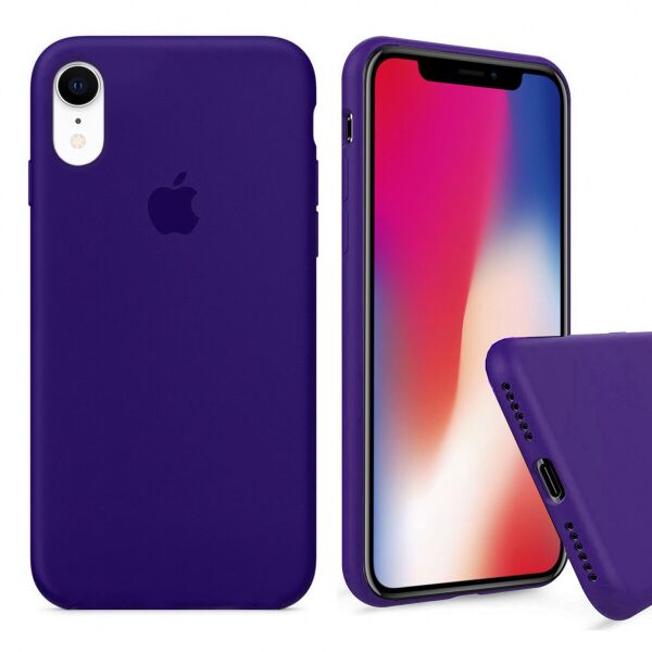 Акція на Чохол Wemacy Silicone Full case для iPhone Xr Purple   (AFC-0184) від Allo UA