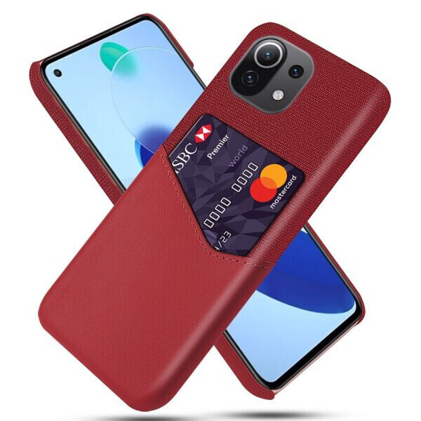 

Защитный чехол KSQ Business Pocket для Xiaomi Mi 11 Lite - Red