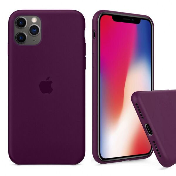 

Чохол Wemacy Silicone Full case для iPhone 11Pro Max Marsala (AFC-0302)