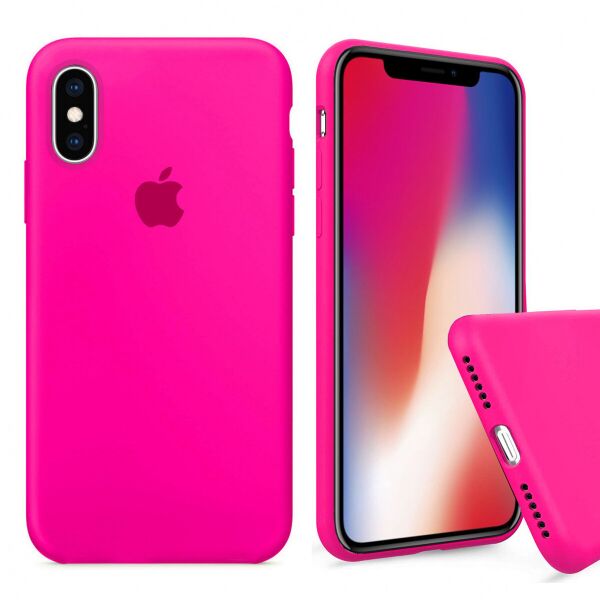

Чохол Wemacy Silicone Full case для iPhone X/Xs Electric Pink (AFC-0143)