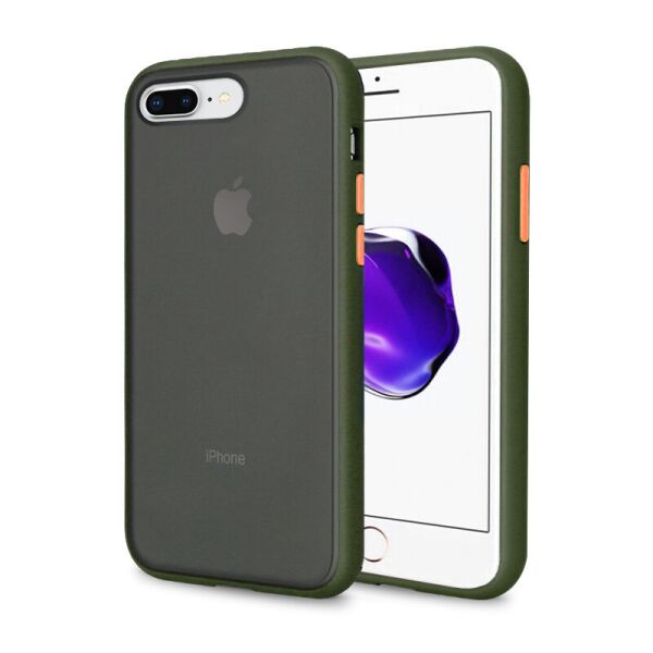 

Панель Wemacy Gingle Case для iPhone 7 Plus/8 Plus Green orange (GSC-0040)