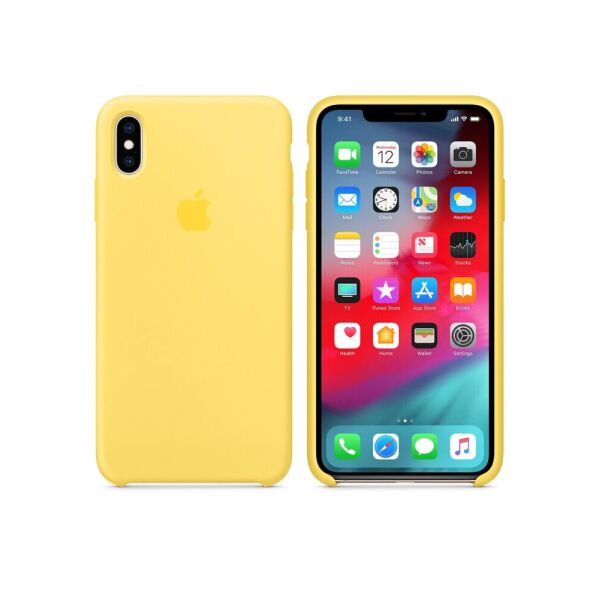

Панель ARS Silicone Case для iPhone XS Max Yellow (ASC-0367)