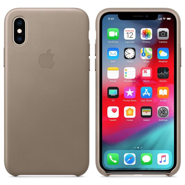 

Чохол Desay Leather Case для iPhone XS Max Taupe (LC-0037)