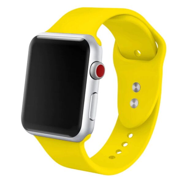 

Cиліконовий ремінець Sport Band для годинника Apple Watch 38mm/40mm Canary Yellow (SB-0011)