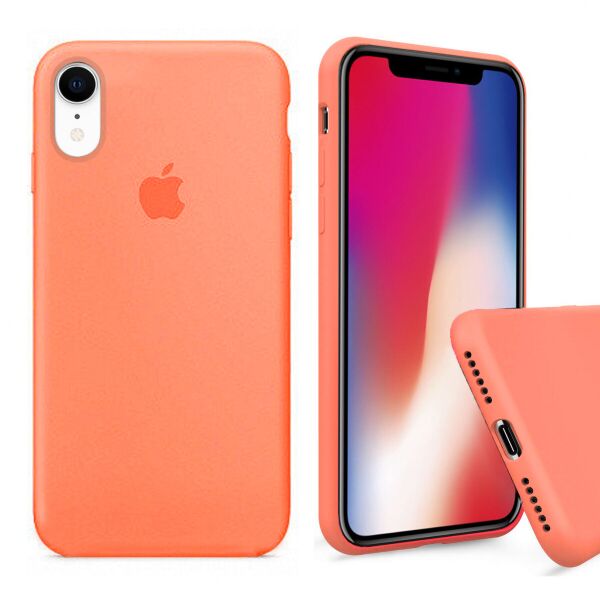 

Чохол Wemacy Silicone Full case для iPhone Xr Papaya (AFC-0188)