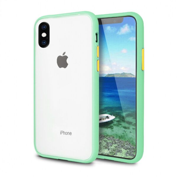 

Панель Wemacy Gingle Case для iPhone Xs Max Mint Orange (GSC-0058)