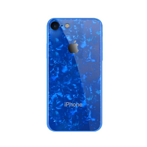 

Панель Wemacy Glass Marble Case для iPhone 7/8/SE 2020 Blue (GMC-0002)