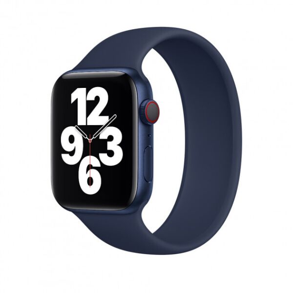 

Ремінець ARS Solo Loop для Apple Watch series 2/3/4/5/6 38mm/40mm Deep Navy (LC-0465)