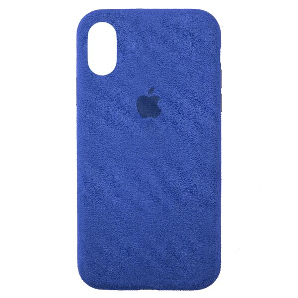 

Чохол Wemacy Alcantara Case Full для iPhone X/Xs Blue (ALCA-0023)