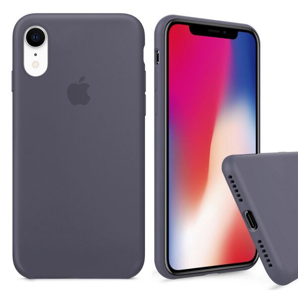 

Чохол Wemacy Silicone Full case для iPhone Xr Lavender gray (AFC-0197)