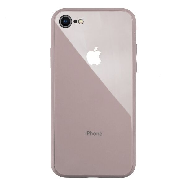 

Чохол Wemacy Glass Pastel Case для iPhone 7/8/SE 2020 Pink sand (GPC-0013)