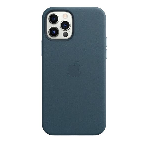 

Чехол ARS Leather case MagSafe для iPhone 12 Pro Baltic Blue (LC-0211)