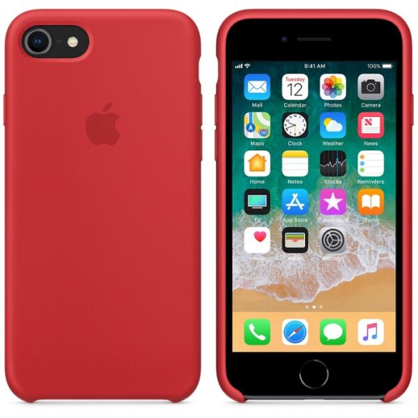 

Панель ArmorStandart Silicone Case для Apple iPhone 7/8 Red (ASC-0008)