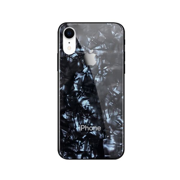 

Панель Wemacy Glass Marble Case для iPhone Xr Black (GMC-0013)