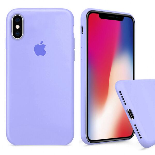 

Чохол Wemacy Silicone Full case для iPhone X/Xs Lilac Cream (AFC-0157)