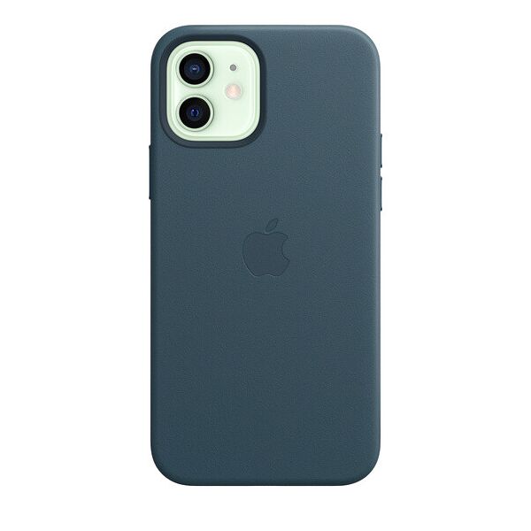 

Чехол ARS Leather case MagSafe для iPhone 12 Baltic Blue (LC-0206)