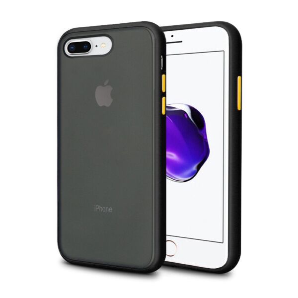 

Панель Wemacy Gingle Case для iPhone 7 Plus/8 Plus Black Yellow (GSC-0034)