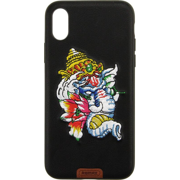 

Чехол-накладка Remax Stitch Series Case Apple iPhone X Ganesh