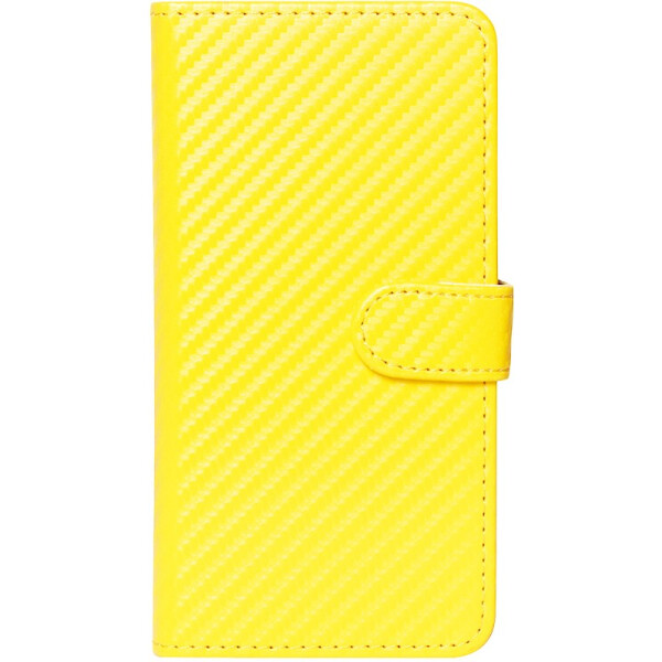 

Чехол-книжка TOTO Book Carbon Fiber Universal Cover 5,5-5,7" Lemon Yellow