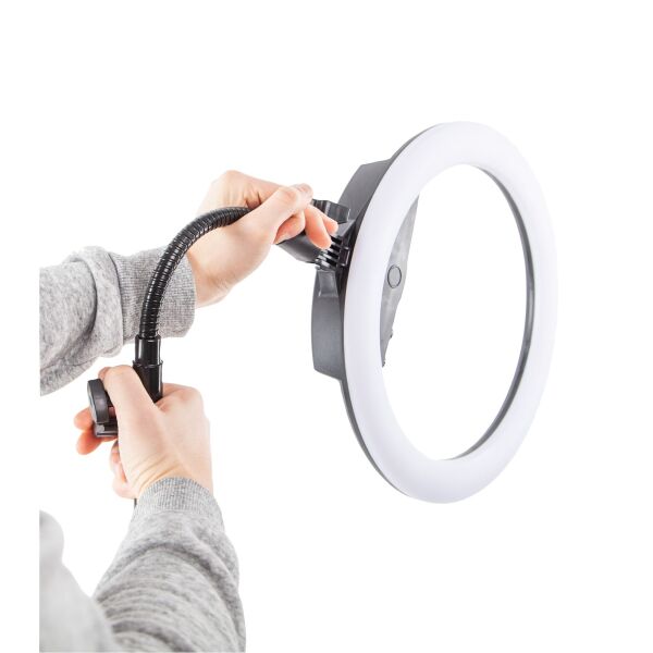 

Гибкий держатель для наклона и фиксации Кольцевых LED ламп