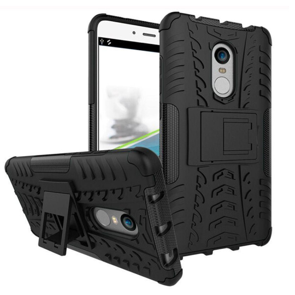 

Чехол-накладка TOTO Dazzle Kickstand 2 in 1 Case Xiaomi Redmi Note 4x Black