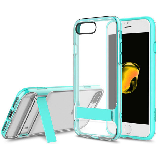 

Чехол-накладка Rock TPU+PC Case Royce Series Kickstand Active iPhone 7 Plus Mint Green