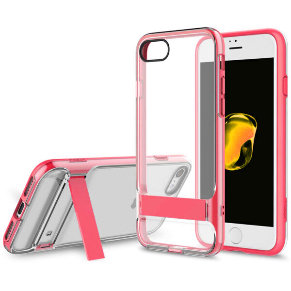

Чехол-накладка Rock TPU+PC Case Royce Series Kickstand Active iPhone 7/8 Rose Red